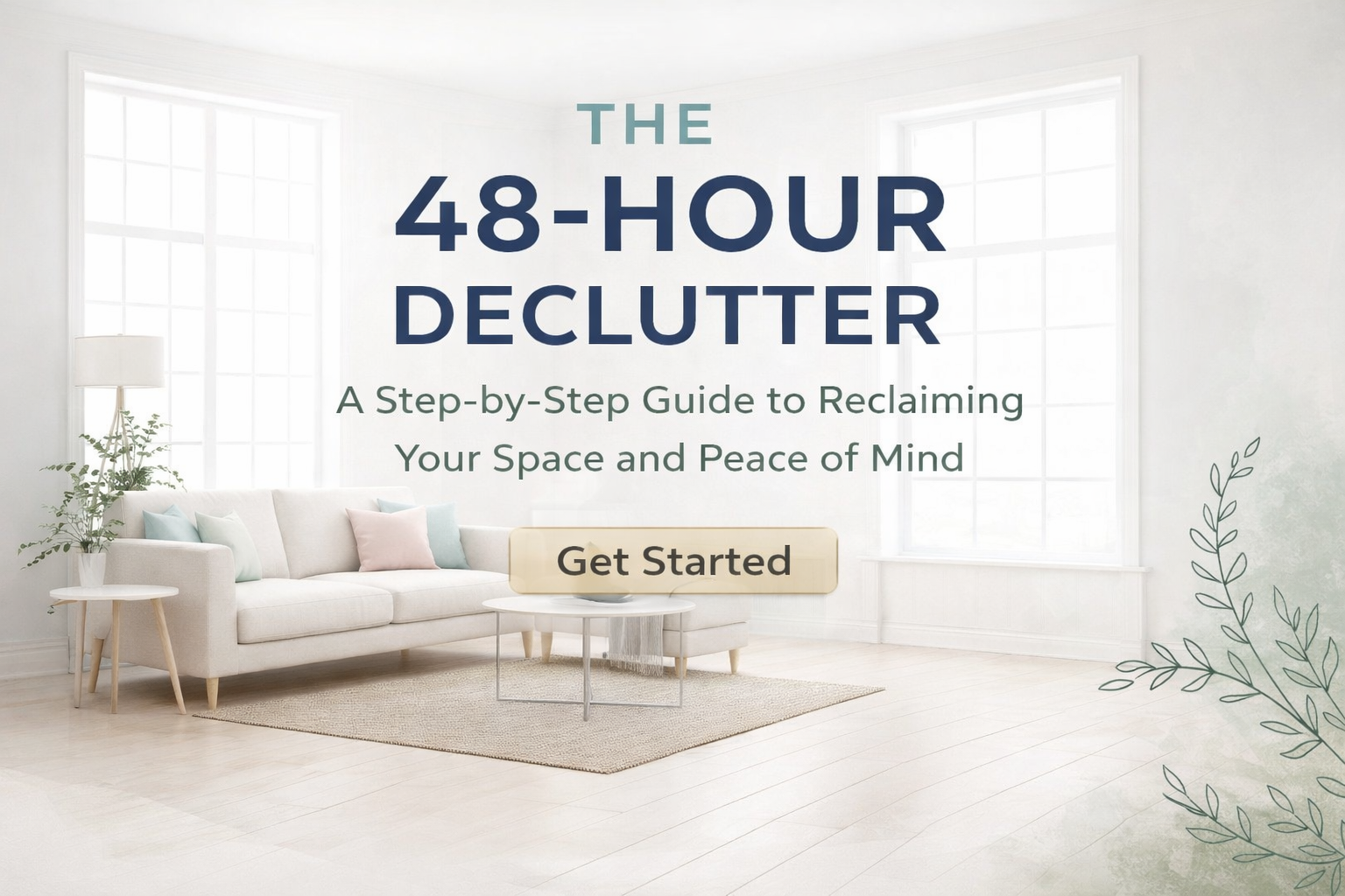 The 48-Hour Declutter Banner